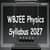 WBJEE Physics Syllabus 2026: Chapter-Wise Topics, Weightage & Preparation Tips
